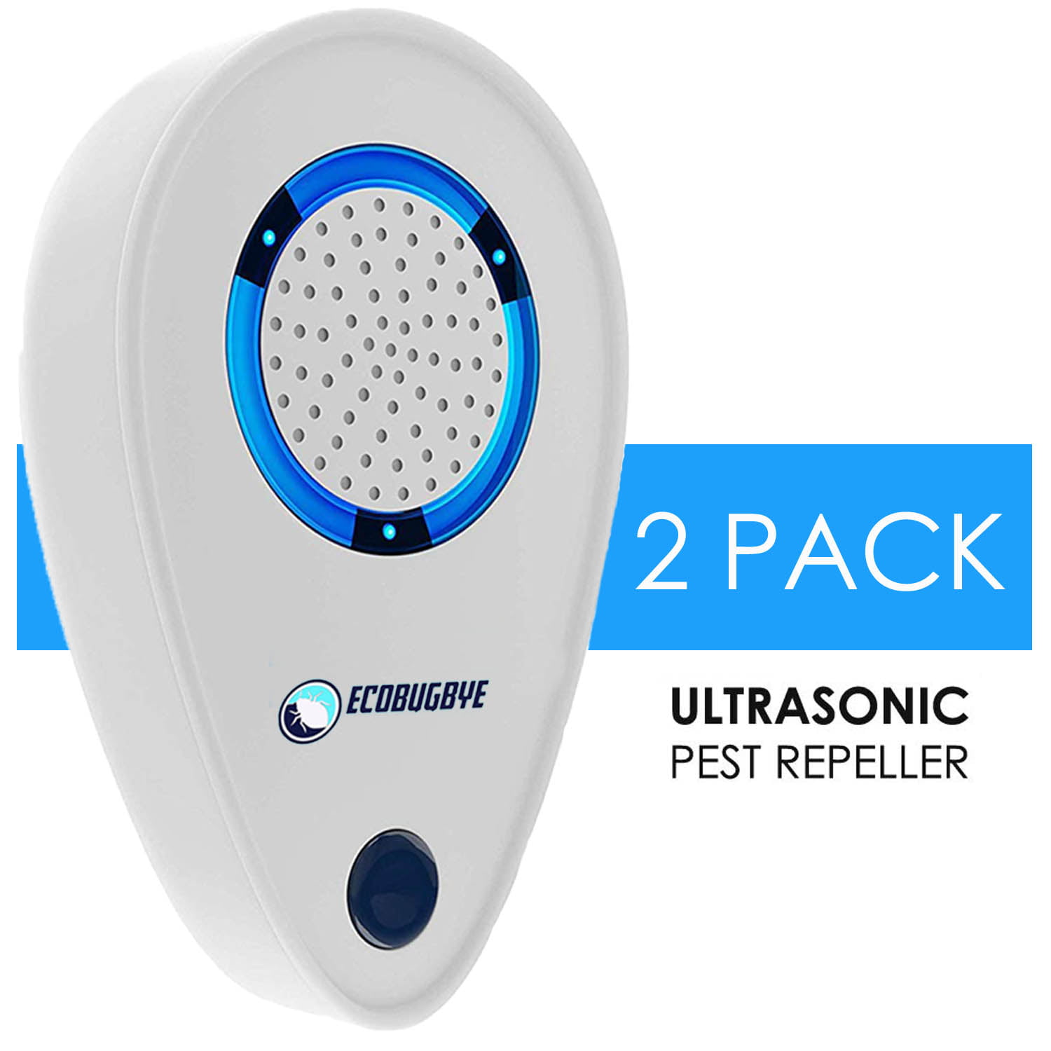 Ultrasonic Pest Repellent Electronic Control Plug In Pest Repeller for Insects 