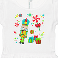 thumbnail image 4 of Inktastic Holiday Nutcracker and Candy for Christmas Girls Baby Dress, 4 of 5