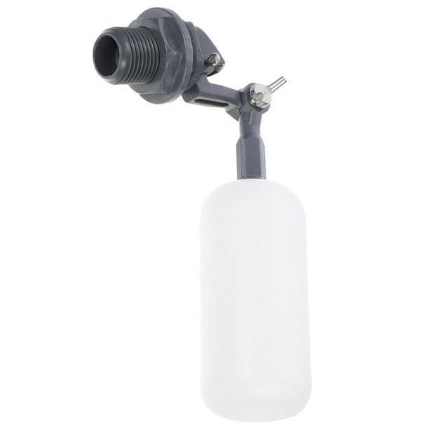 2PCS 1/2 pulgadas Mini válvula de recarga automática Válvula de bola flotante de agua para máquina de hielo de acuario humidificador (blanco)