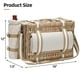 thumbnail image 3 of Cesta de Picnic G GOOD GAIN para 4 Personas con Manta Impermeable, 3 of 7