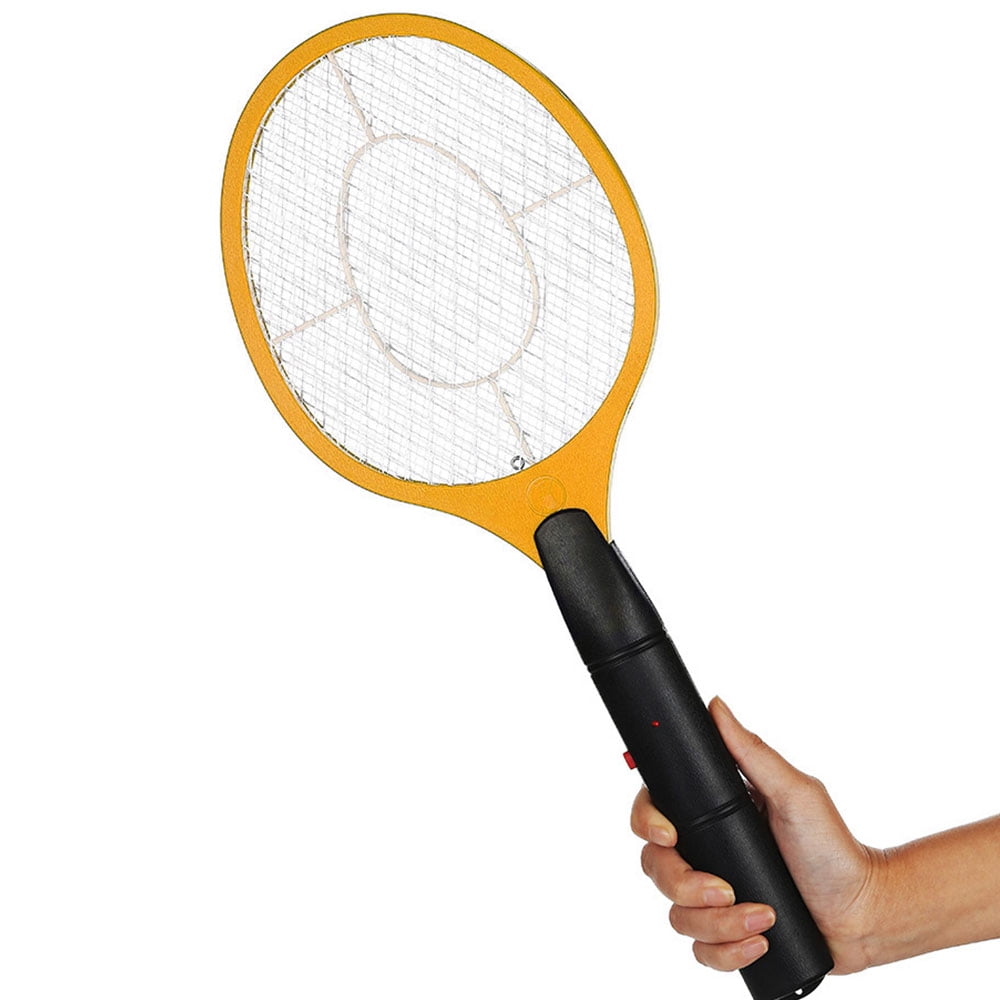 Electric Zapper Bug Bat Mosquito Fly Bug Insect Trap Swatter Racket New 