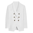 thumbnail image 7 of DHFJKG Blazers For Women Suit Jacket Long Sleeve Open Front Slim Fit Lapel Coat Work Office Formal Wear Trendy Outerwear, 7 of 7