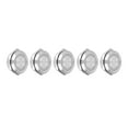 thumbnail image 2 of Wchiuoe Interrupteur à Bouton-Poussoir, 5 Pcs Interrupteur à Bouton-Poussoir Momentané en Métal Réinitialisation Automatique Ultra Mince Étanche avec DEL 22 mm, Interrupteur à Bouton-Poussoir Momentané, 2 of 8