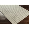 thumbnail image 2 of BoutiqueRugs Queenton Contemporary Area Rug - Light Gray, Charcoal - 18" x 18" Sample, 2 of 6