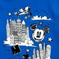 thumbnail image 3 of Disney - Mickey Mouse - Head in the Clouds - Overlooking the City - Youth Short Sleeve Graphic T-Shirt, 3 of 5