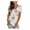White, variant on Buigttklop Womens Tops 2024 Fashion Women V-Neck Printed T-Shirt Casual Loose Pullover Short Sleeve Tops