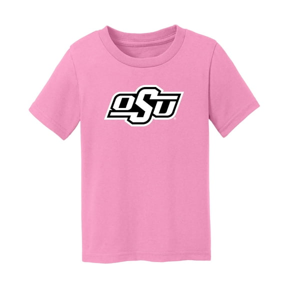 Infant Chad & Jake Pink Oklahoma State Cowboys Primary Logo T-Shirt