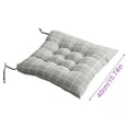 thumbnail image 3 of Seat Cushions Kitchen Chair Cushions with Ties Seat Cushion Student Classroom office Sedentary Seat Cushion Dormitory Floor Chair Winter Small Stool Butt Butt Cushion Soft 14x14In, 3 of 7