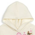 thumbnail image 4 of Disney Princess Belle Tiana Ariel Little Girls Fleece Pullover Hoodie Toddler to Little Kid, 4 of 5