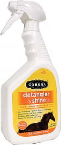 Manna Pro Corona Horse Detangler & Shine Spray, 32 oz.