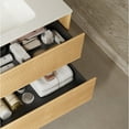 thumbnail image 2 of 30" Wall-Mounted Bathroom Vanity | Spacious Drawers for Bathroom Essentials | Ceramic Basin with No Dead Corners | Easy Assembly with Manual, 2 of 2