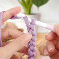 thumbnail image 3 of 5 PCS Crochet Hook Set, Large Ergonomic Crochet Hooks, Big Crochet Hooks Set, Size L/8mm, N/10mm, 12, 3 of 5