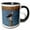 Black/White, variant on 3drose, Osprey Bird (pandion Haliaetus) with Fish, Texas, Usa - Us44 Ldi0507 - Larry Ditto, 11oz Magic Transforming Mug