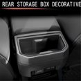 thumbnail image 5 of Armrest Box Rear Water Cup Trim For 2024 Carbon Fiber, 5 of 5