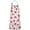 Strawberry Plants Fruit, variant on Strawberry Fruit Heart Daisy Checkered Apron-Garden Aprons for Women with Pockets-Cotton Linen Waterproof Kitchen Cooking Gardening Aprons Adjustable for Kitchen,Cooking,BBQ and Salon 33x27 Inch