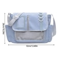 thumbnail image 3 of Women Shoulder Bag Fashion School Bag Japanese Styles Itabag Clear Messengers Bag Casual Crossbody Bag, 3 of 9