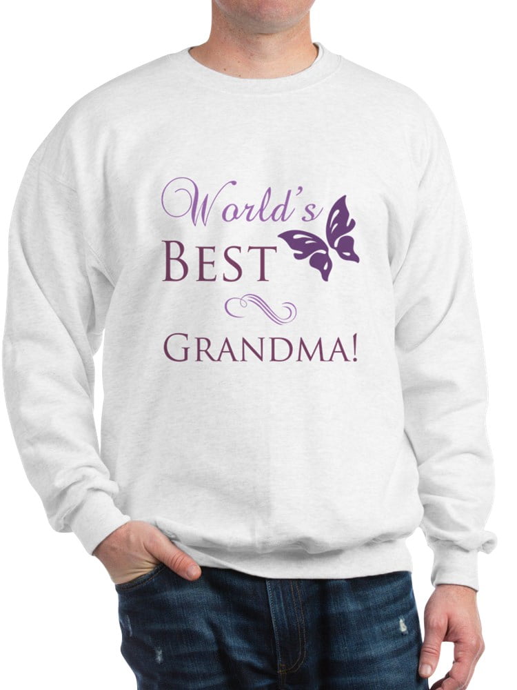 CafePress World's Best Grandma Crew Neck Sweatshirt
