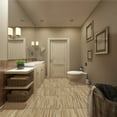 thumbnail image 2 of Lxcreat 12-in x 12-in Vinyl Flooring, Wood Peel and Stick Flooring, Light Brown, 10Pcs, 2 of 7