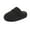 Black, variant on Yellow Women'S Slippers Mule House Shoes Cozy Furry Indoor Outdoor Slip-On Comfortable Thick Sole Platform Non-Slip Fall Winter 1.07Lbs Size 36