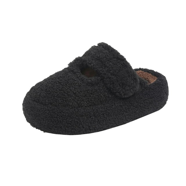 Birdeem Women's Multi-Color Shoes, Sweet & Cool Letters Design, Velvet Thick Sole, Height-Increasing, Fall & Winter Style, Comfortable Furry Half-Slippers, Women's Fall Clothes, Walking Shoes Women