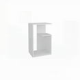 thumbnail image 6 of Everet 25" High 3-Tier Side Table with Black and White Finish - Versatile Home Furniture, 6 of 8