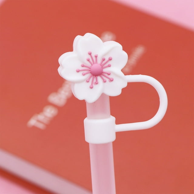 Housse de Paille en Gel de Silice Housse de Paille Mignonne Housse de Paille Anti-Éclaboussures Housse de Paille Réutilisable Housse de Paille pour Bouteille d'Eau Diamètre 0,4 Po