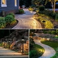 thumbnail image 6 of SUNVIE All-in-One Low Voltage Pathway Lighting Kit, 8 Pack LED Light with Transformer and Wire, 6 of 8