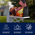 thumbnail image 5 of Labor Day Mailbox Cover America Bald Eagle Flag Printing Mailbox Wrap Waterproof Magnetic Letterbox Covers Decorating Durable Mail Box Covers Outdoor Decor Standard Size 21x18 Inch, 5 of 6