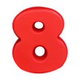 thumbnail image 2 of Fondant Molds Party Supplies Kitchen Accessories Number Design Embossed Mould Hand-made Cake Decorating Tools Crafts Casting Die 8/Red, 2 of 7