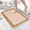 Brown, variant on Onekawa Bathroom Rug,Soft Absorbent Bath Mat,Non Slip rugs for bathroom,Machine Washable,Applies to Bathroom Floor,Shower,Sink,16''x24'',Brown