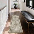 thumbnail image 6 of Washable Kitchen Runner Rug 2x5 ft, Non Slip Soft Low Profile Kitchen Rug with PVC Backing, Vintage Distressed Medallion Oriental Rug for Kitchen Sink, Hallway & Laundry Room, 6 of 6