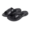 thumbnail image 2 of Bxsruta Men's Cushioned Slide Sandals with Padded Footbed & Crisscross Strap, Casual Everyday Comfort Open-Toe Design, 2 of 8