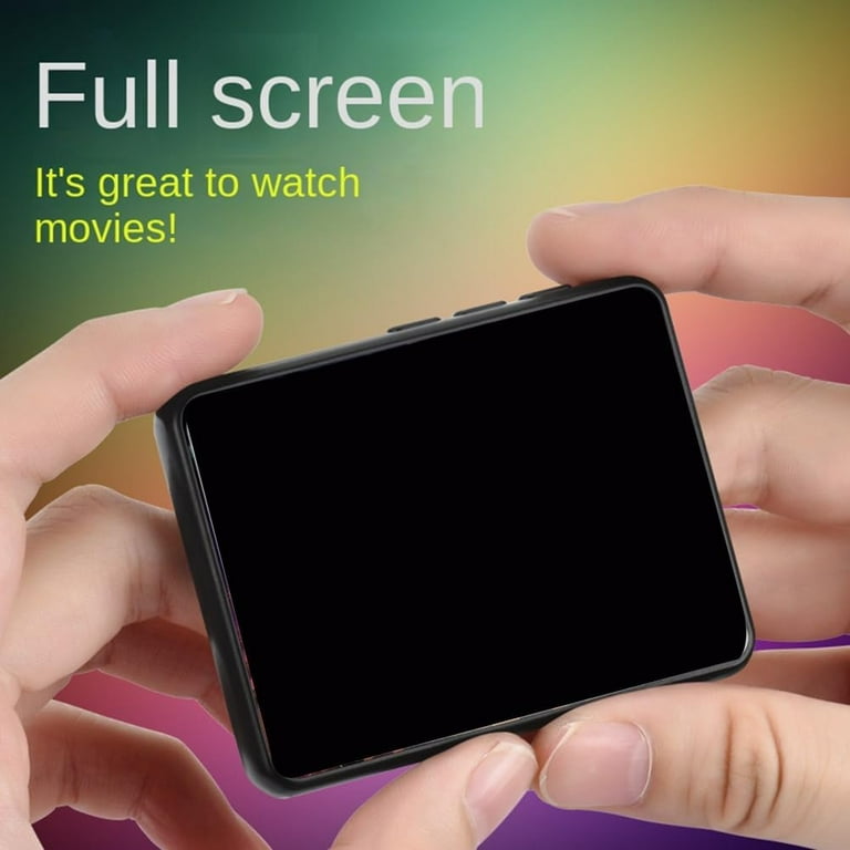 Bluetooth MP3 Player: Touch Screen, Hifi, FM Radio, 128GB