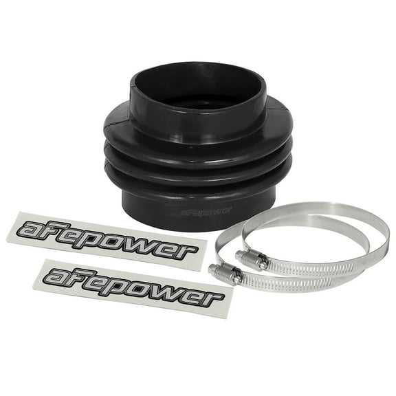 aFe Power Magnum FORCE Cold Air Intake System Spare Parts Kit (3-1/2 IN ID to 3 IN ID x 3-1/2 IN L) Straight Reducing Bellow-Coupler - Black 59-00081