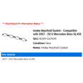 thumbnail image 2 of Intake Manifold Gasket - Compatible with 2007 - 2012 Mercedes-Benz GL450 2008 2009 2010 2011, 2 of 2