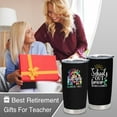 thumbnail image 4 of Teacher Retirement Gifts for Women, Retirement Gifts for Teachers, Retired Teacher Gifts, Retiring Teacher Gifts for Men, Best Teacher Retirement Gifts 20oz Stainless Steel Tumbler, 4 of 6