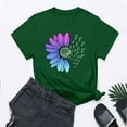 thumbnail image 6 of frariair Cotton Tshirts for Women Womens Fashion Workout T Shirts Athletic Plus Size Tops Summer Trendy Clothes Short Sleeve Spring Tee Green, 6 of 9
