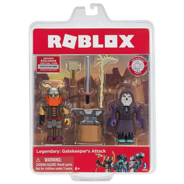 Roblox Legendary Gatekeeper Attack Action Figure Walmart Com - roblox legendary gatekeepers attack game pack easter 2019