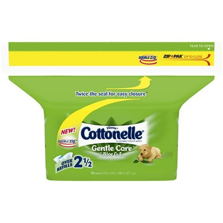 Cottonelle Wipe Ref Gentle 96ct