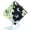 Green, variant on DIY Floral Graduation Cap Decoration Kit – Creative Mortarboard Craft Set for College, PhD & Kindergarten ,Gift for Graduates