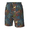 thumbnail image 4 of Pofeuu Deers In The Forest 1 Prin Men's Swim Trunks Quick Dry Bathing Suit Swimming Board Shorts Mesh Lining Beach Swimwear-Large, 4 of 6