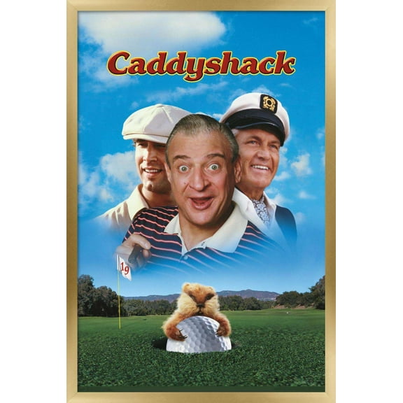 Caddyshack - Key Art Wall Poster, 22.375" x 34", Framed