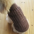 thumbnail image 2 of comerut Sleeveless Dog Sweater Elastic Breathable Stylish Warm Dog Cat Sweatshirt Pet Supplies, 2 of 8