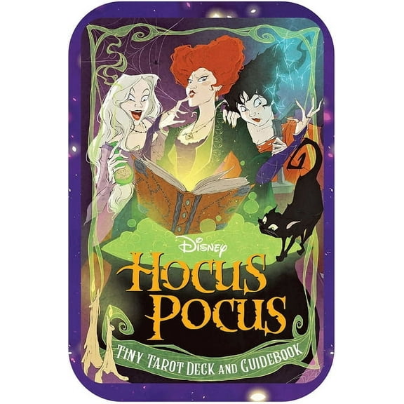 Hocus Pocus Tiny Tarot Deck and Guidebook, (Hardcover)