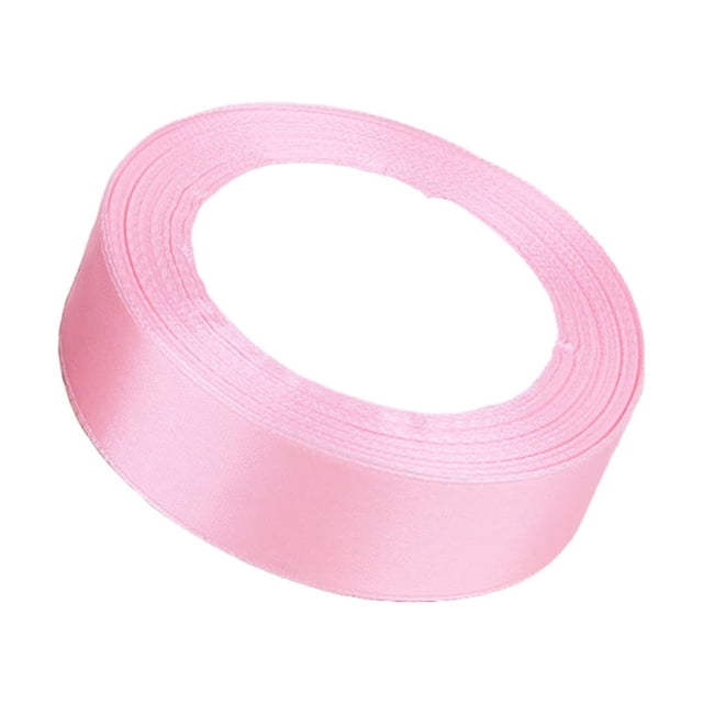 tredstone Gift Wrap Ribbon Wedding Clothes Making Supply Multi-color DIY Craft Accessories Festival Fabric Polyester Ribbons Box Ornaments Light Pink 43
