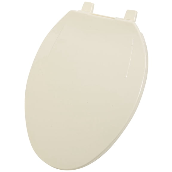 Plumbing Technologies Deluxe Molded Wood Toilet Seat 1F1E7-01 - Slow Close, Elongated - Bone