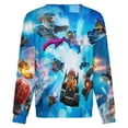 thumbnail image 2 of Ninjago Unisex Pullover Hoodie Fashion Round Neck Sweatshirts Sweater For Mens Womens, 2 of 6