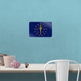 thumbnail image 2 of Indiana State Flag Home Business Office Sign, 2 of 3