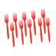 thumbnail image 3 of 10 piezas de vajilla desechable para fiestas de Halloween, color rojo, para cenas y bodas Tenedores, 3 of 8