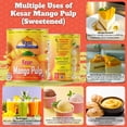 thumbnail image 3 of Rani Mango Pulp Puree (Makes Mango Lassi Shakes) Kesar Sweetened 30oz (1.875lbs) 850g ~ Kosher | All Natural | NON-GMO | Vegan | No colors | Gluten Friendly | Indian Origin, 3 of 12